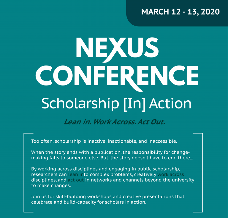 Nexus 2020 Interdisciplinary Studies Graduate Program